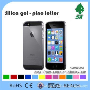 Transparent Silicone Cellphone Case Mobile Phone Cover 5/5s/6/6plus